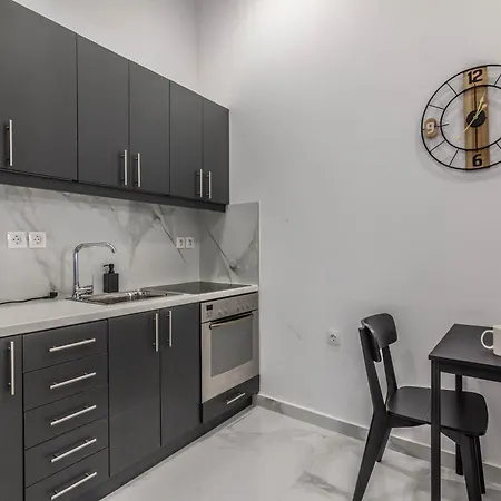 Apartamento Aris Urban Pagrati Atenas Exterior foto